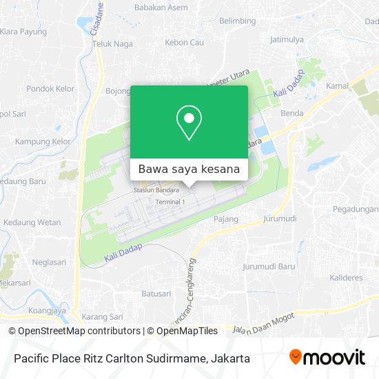 Peta Pacific Place Ritz Carlton Sudirmame