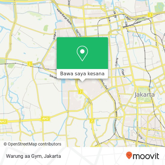 Peta Warung aa Gym