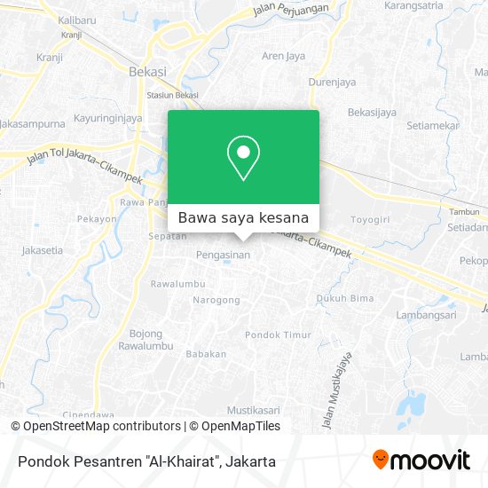 Peta Pondok Pesantren "Al-Khairat"