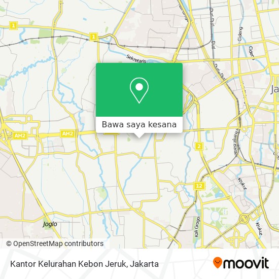 Peta Kantor Kelurahan Kebon Jeruk