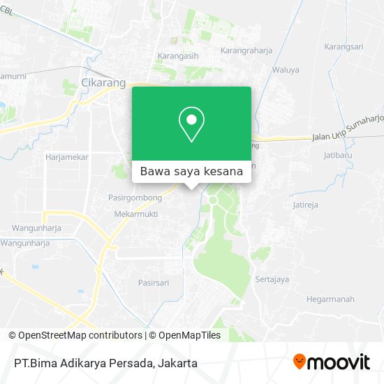 Peta PT.Bima Adikarya Persada