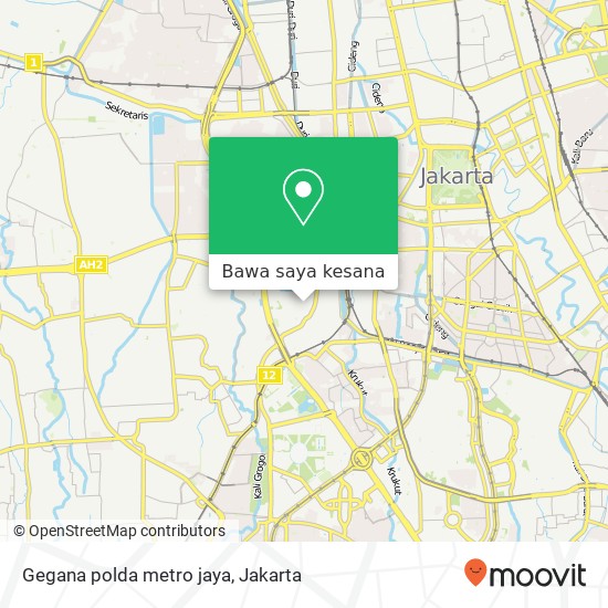 Peta Gegana polda metro jaya