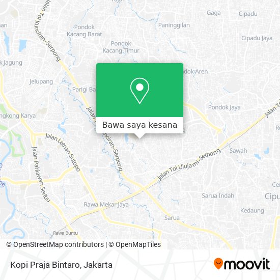 Peta Kopi Praja Bintaro