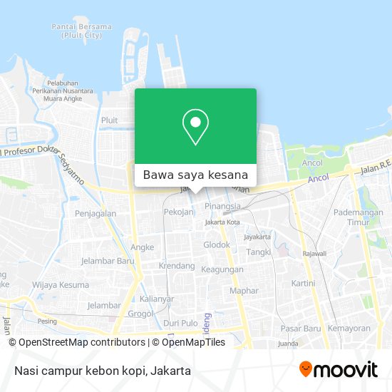 Peta Nasi campur kebon kopi