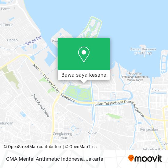 Peta CMA Mental Arithmetic Indonesia