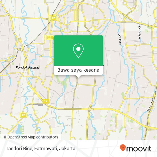 Peta Tandori Rice, Fatmawati