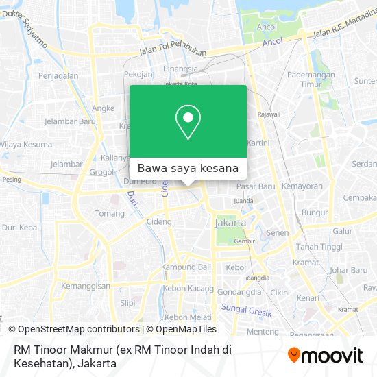 Peta RM Tinoor Makmur (ex RM Tinoor Indah di Kesehatan)