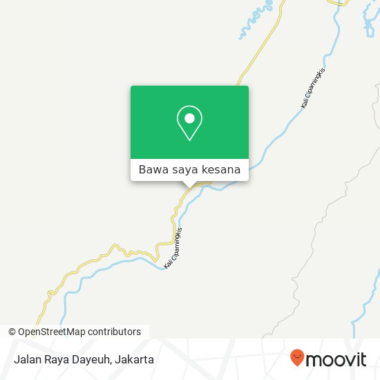 Peta Jalan Raya Dayeuh