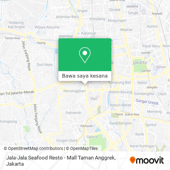 Peta Jala-Jala Seafood Resto - Mall Taman Anggrek