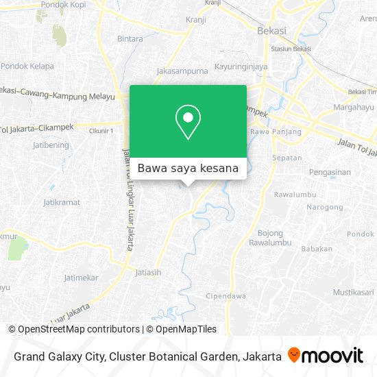 Peta Grand Galaxy City, Cluster Botanical Garden