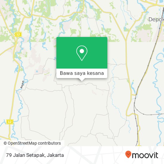 Peta 79 Jalan Setapak