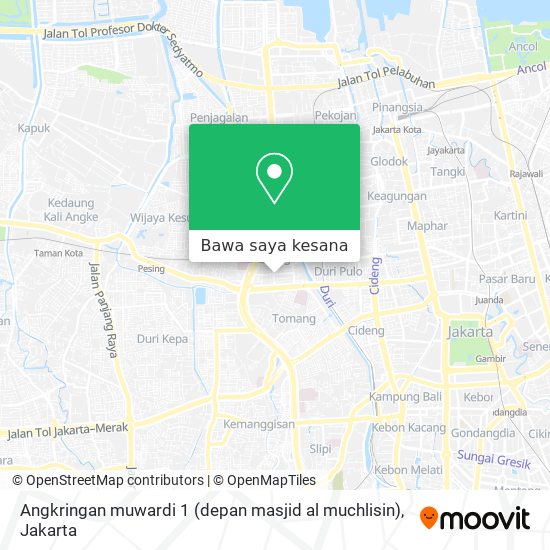 Peta Angkringan muwardi 1 (depan masjid al muchlisin)