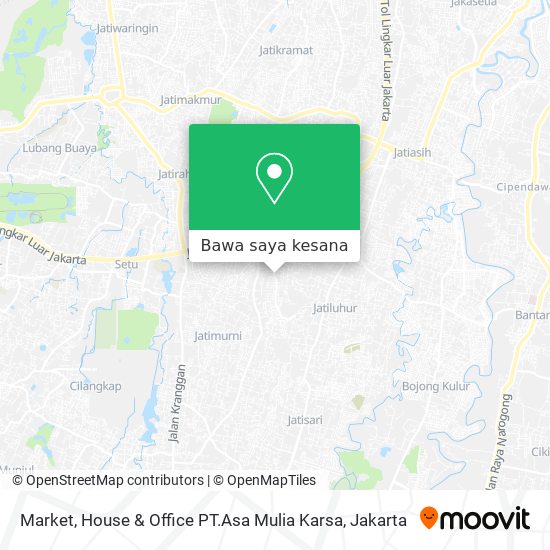 Peta Market, House & Office PT.Asa Mulia Karsa