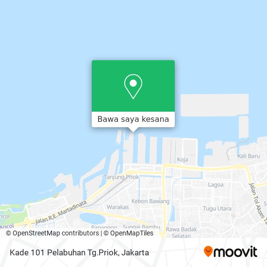 Peta Kade 101 Pelabuhan Tg.Priok