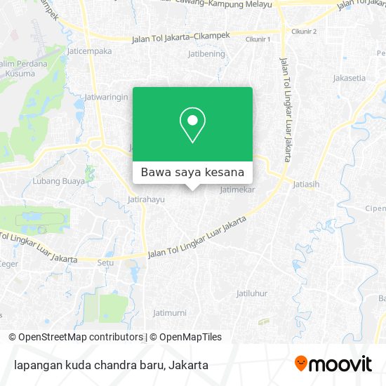 Peta lapangan kuda chandra baru