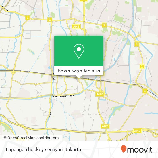 Peta Lapangan hockey senayan