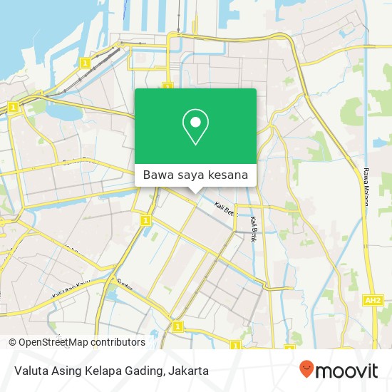 Peta Valuta Asing Kelapa Gading