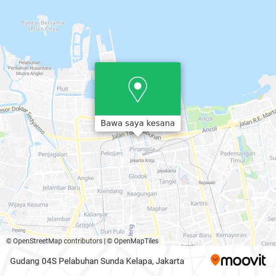 Peta Gudang 04S Pelabuhan Sunda Kelapa