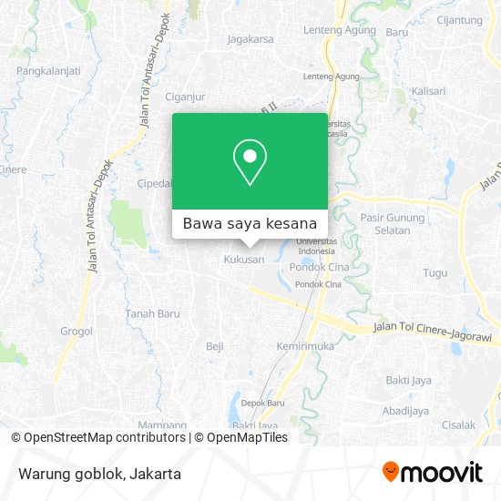 Peta Warung goblok