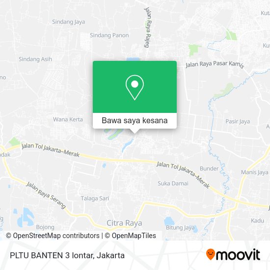 Peta PLTU BANTEN 3 lontar