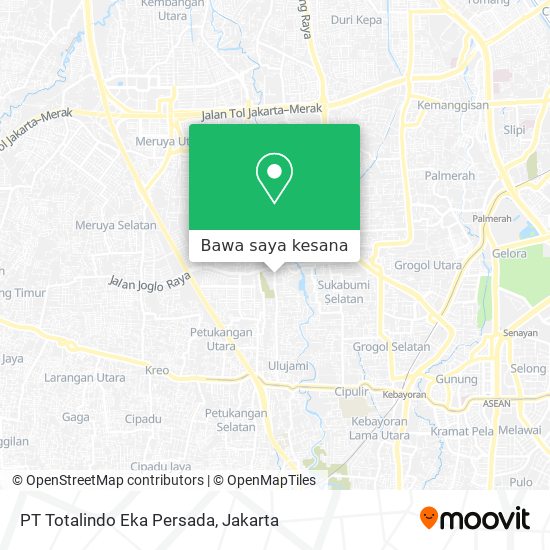 Peta PT Totalindo Eka Persada