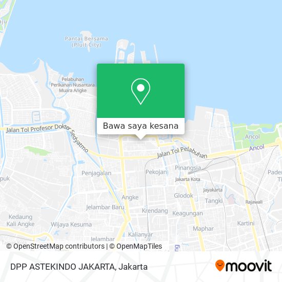 Peta DPP ASTEKINDO JAKARTA