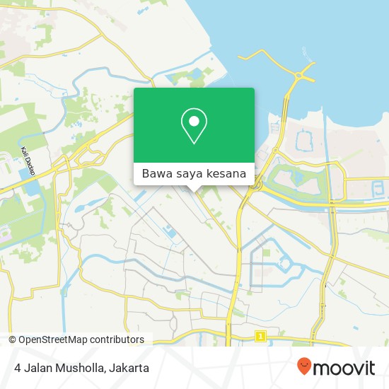 Peta 4 Jalan Musholla