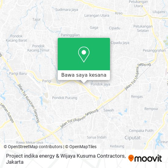 Peta Project indika energy & Wijaya Kusuma Contractors