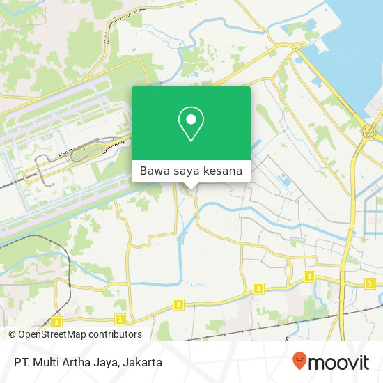 Peta PT. Multi Artha Jaya