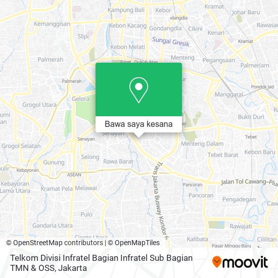 Peta Telkom Divisi Infratel Bagian Infratel Sub Bagian TMN & OSS