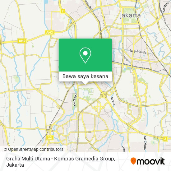 Peta Graha Multi Utama - Kompas Gramedia Group