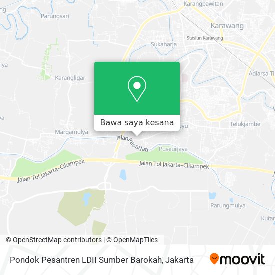 Peta Pondok Pesantren LDII Sumber Barokah