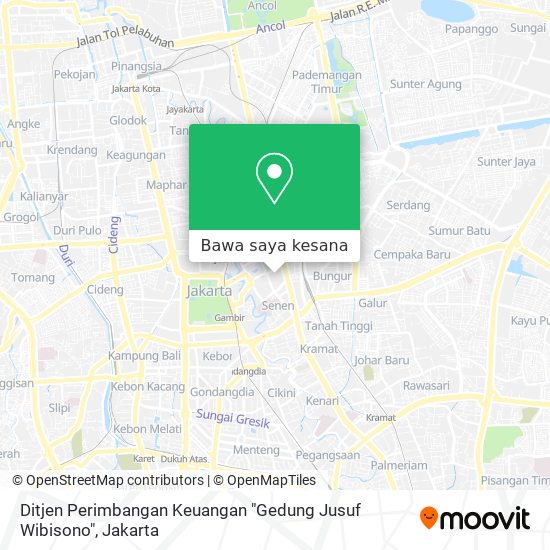 Peta Ditjen Perimbangan Keuangan "Gedung Jusuf Wibisono"