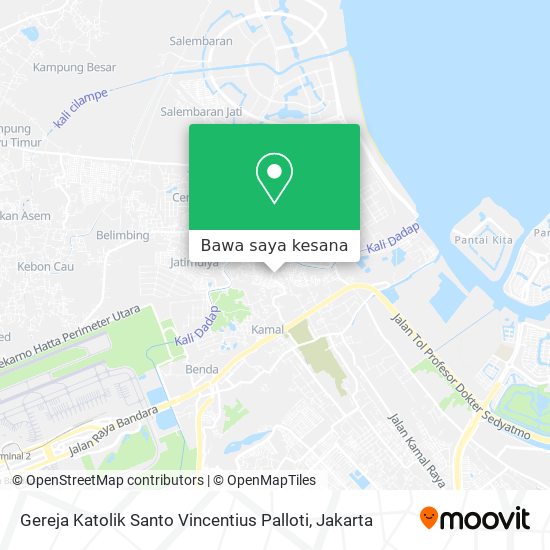 Peta Gereja Katolik Santo Vincentius Palloti