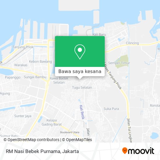 Peta RM Nasi Bebek Purnama
