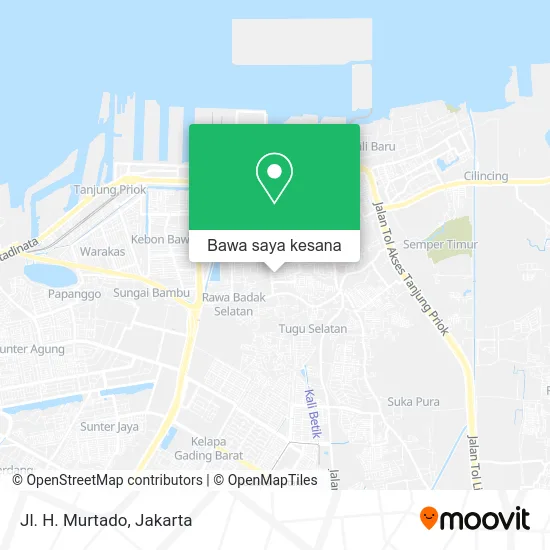 Peta Jl. H. Murtado