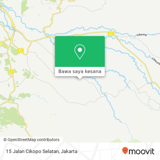 Peta 15 Jalan Cikopo Selatan