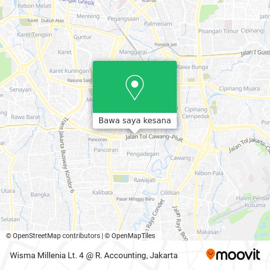 Peta Wisma Millenia Lt. 4 @ R. Accounting
