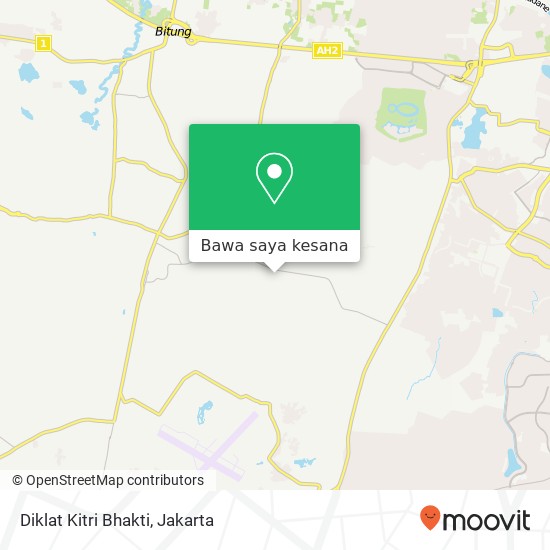 Peta Diklat Kitri Bhakti