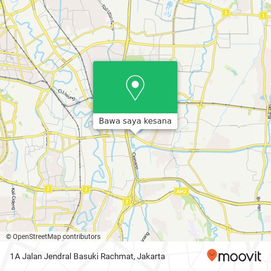 Peta 1A Jalan Jendral Basuki Rachmat