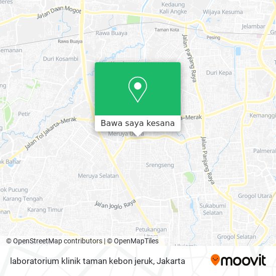 Peta laboratorium klinik taman kebon jeruk