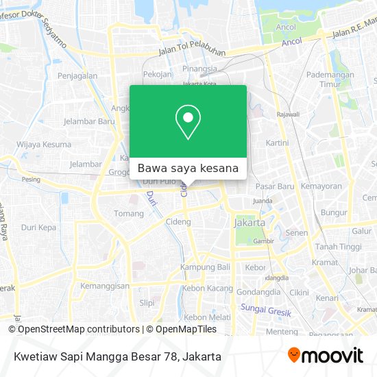Peta Kwetiaw Sapi Mangga Besar 78