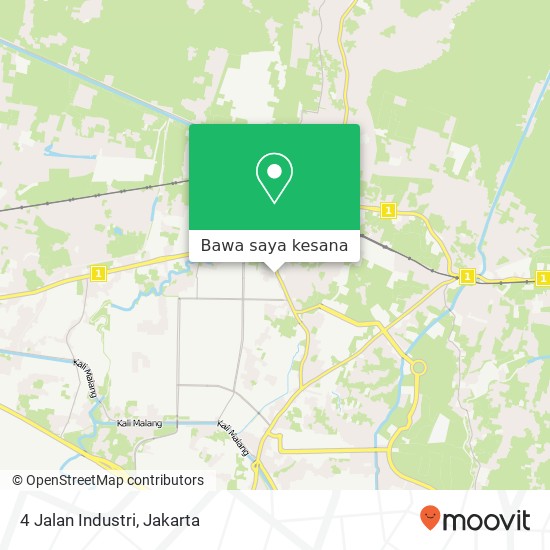 Peta 4 Jalan Industri