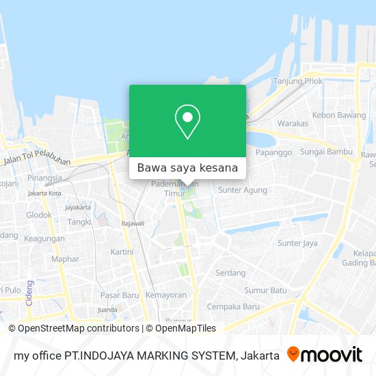 Peta my office PT.INDOJAYA MARKING SYSTEM