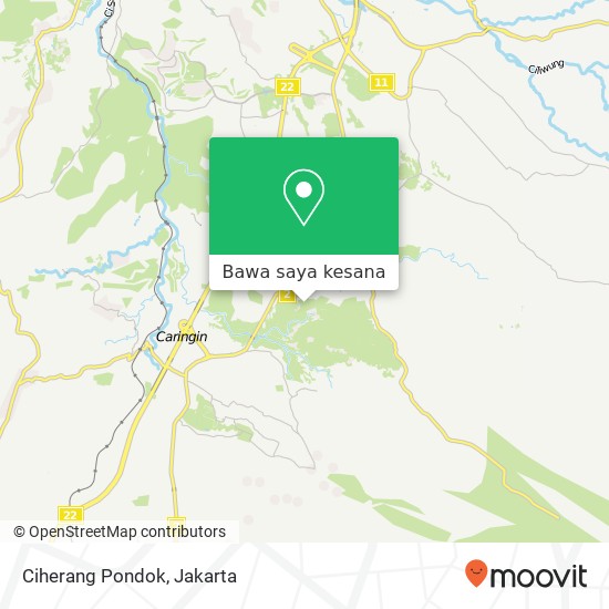 Peta Ciherang Pondok
