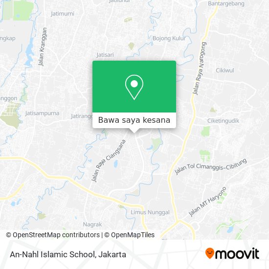 Peta An-Nahl Islamic School