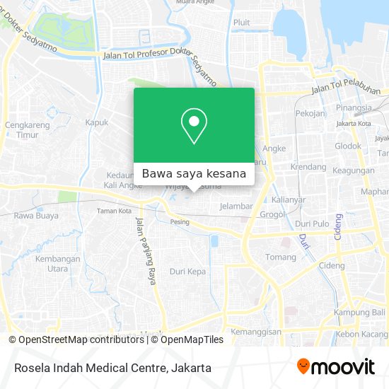 Peta Rosela Indah Medical Centre