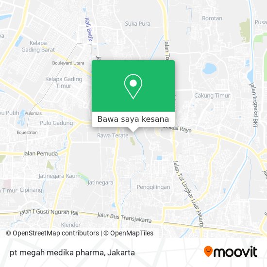 Peta pt megah medika pharma