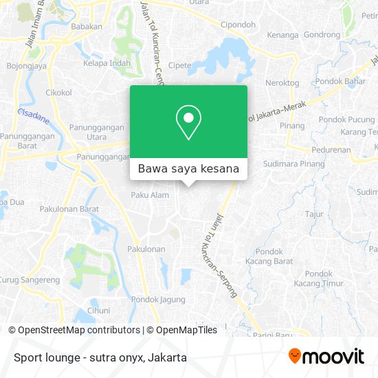 Peta Sport lounge - sutra onyx