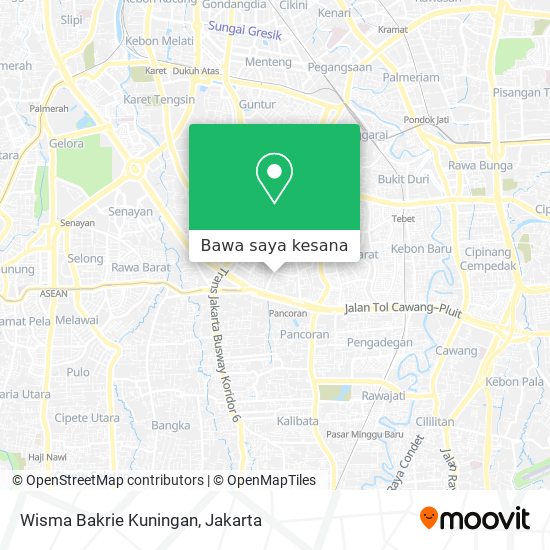 Peta Wisma Bakrie Kuningan